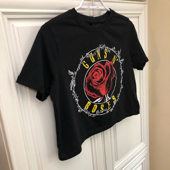 Guns N’ Roses women’s crop t-shirt - Picture 4 of 9